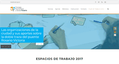 Desktop Screenshot of ceysrosario.org
